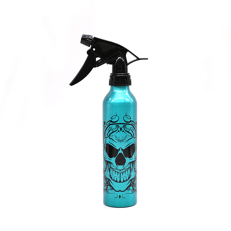 AVA Skull Tattoo Bottle Blue